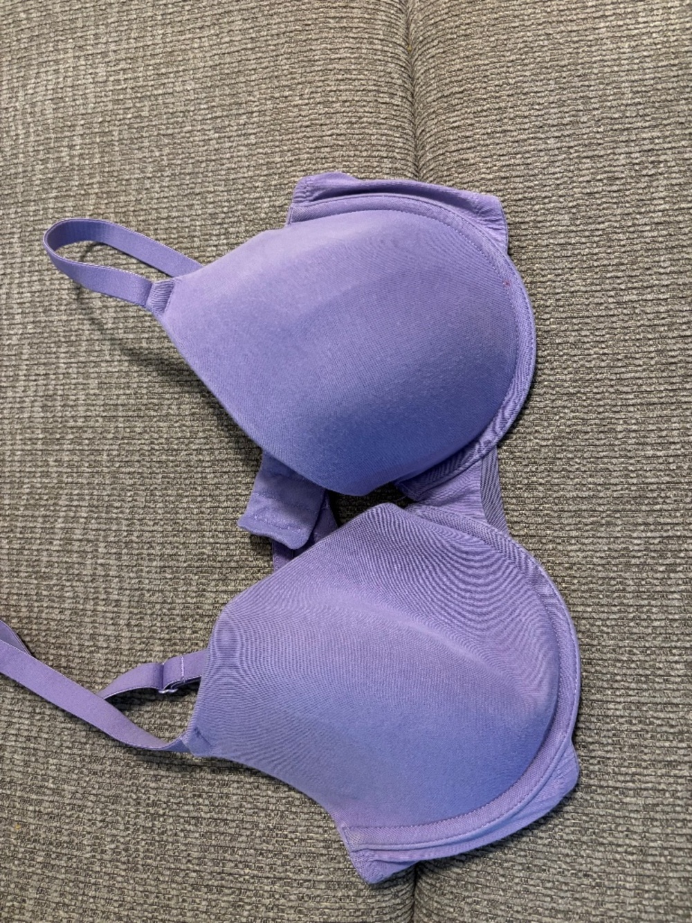 Purple bra